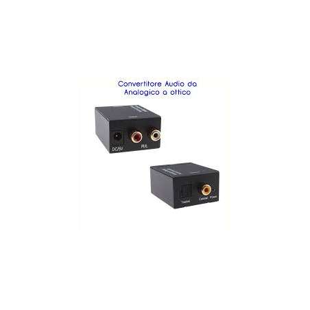 CONVERTITORE AUDIO DA ANALOGICO A DIGITALE RCA TOS