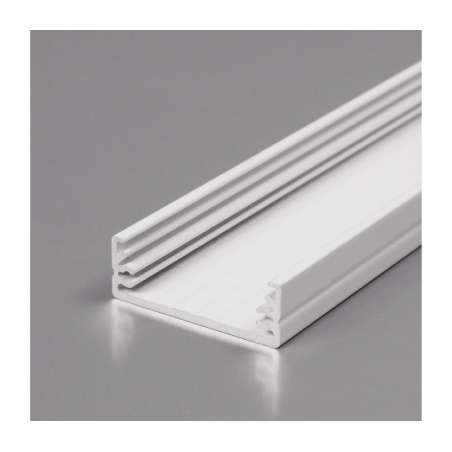 PROFILO IN ALLUMINIO 2M WIDE VERNICIATO BIANCO