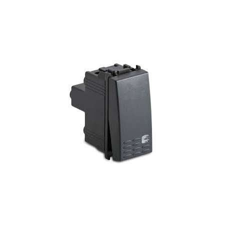 PULSANTE TASTO LUCE 1 P. 10A GRIGIO MASTER