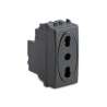 PRESA ELETTRICA DA INCASSO 2P+T BIVALENTE 10/16A G