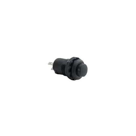 INTERRUTTORE PULSANTE STABILE 3A ON-OFF NERO