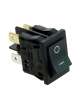 INTERRUTTORE SWITCH ON/OFF 1A 250VAC NERO