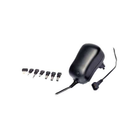 ALIMENTATORE SWITCHING 1A 3-4.5-5-6-7.5-9-12V 220V