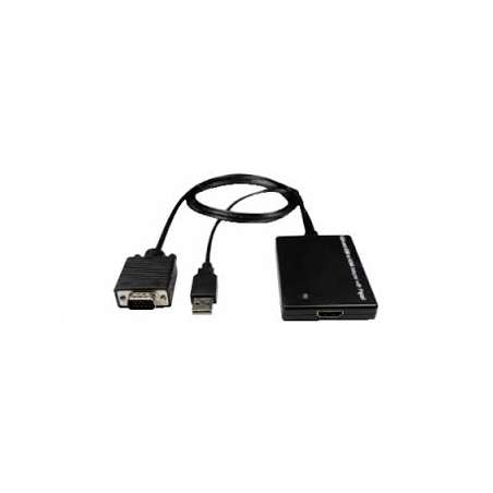 CONVERTITORE DA VGA+AUDIO AD HDMI ALIMENTATO