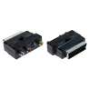 ADATTATORE SPINA SCART/3SP RCA+S-VHS IN/OUT