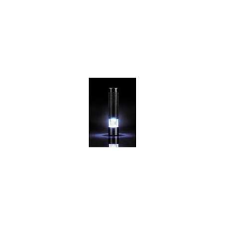 TORCIA 1 LED CREE 170LM IN ALLUMINIO NERA CON FUNZ