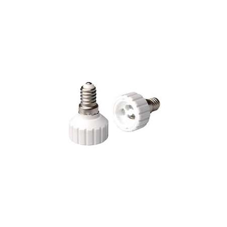 PORTALAMPADA ADATTATORE DA E14 A GU10