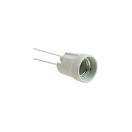 PORTALAMPADA X LAMPADA E27 220V IN CERAMICA