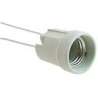 PORTALAMPADA X LAMPADA E27 220V IN CERAMICA