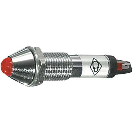 SPIA LUMINOSA DA PANNELLO 220V ROSSO