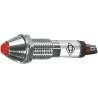 SPIA LUMINOSA DA PANNELLO 220V ROSSO