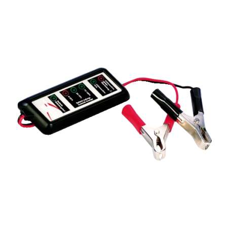 TESTER CONTROLLO CARICA BATTERIA 12V