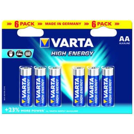 STILO ALKALINE HIGH ENERGY BL. 6 PZ VARTA