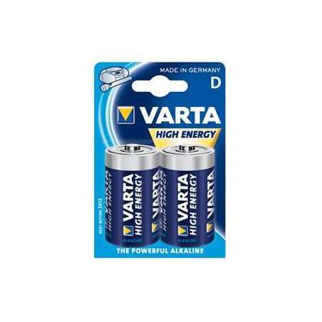 TORCIONE ALKALINA HIGH ENERGY BL 2PZ VARTA