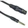 CAVO AUDIO SPINA JACK 6,3MM MONO PRESA CANON 6MT