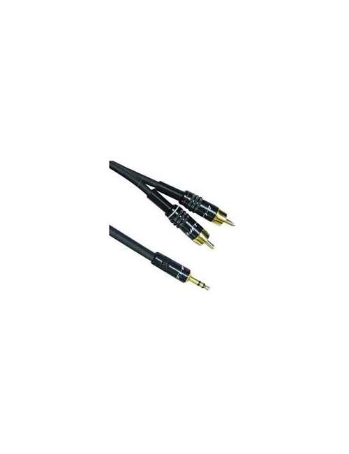 CAVO AUDIO 1 SPINA JACK 3.5 ST. 2 SPINE RCA 1.5MT