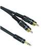 CAVO AUDIO 1 SPINA JACK 3.5 ST. 2 SPINE RCA 1.5MT