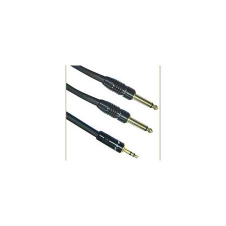 CAVO AUDIO SPINA JACK 3,5MM ST. 2 SPINE JACK 6.3MM