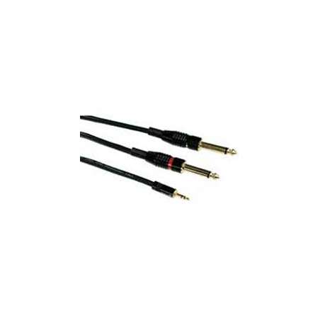 CAVO AUDIO SPINA JACK 3,5MM ST. 2 SPINE JACK 6.3MM