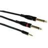 CAVO AUDIO SPINA JACK 3,5MM ST. 2 SPINE JACK 6.3MM