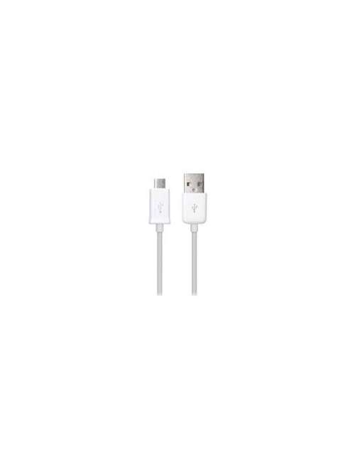 CAVO USB V2 SPINA A SPINA MICRO USB B 1MT BIANCO