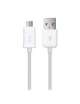 CAVO USB V2 SPINA A SPINA MICRO USB B 1MT BIANCO