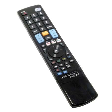 TELECOMANDO UNIVERSALE 2:1 TV LCD DVD VCR DTT HIFI