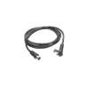 CAVO ANTENNA TV SPINA/PRESA 90° 1,5 MT NERO