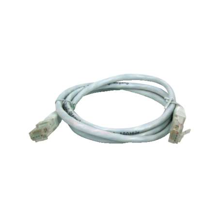 CAVO PATCH UTP CAT. 5 CON 2 SPINE RJ45 0.5MT GRIGI