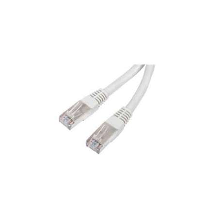 CAVO PATCH UTP CAT. 6 CON 2 SPINE RJ45 5MT BIANCO