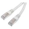 CAVO PATCH UTP CAT. 6 CON 2 SPINE RJ45 5MT BIANCO