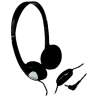 CUFFIA PER TV STEREO CON REGOLATORE VOLUME E CAVO