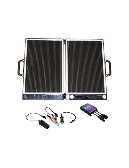KIT PANNELLO SOLARE FOTOVOLTAICO 13W 7A CON REG.