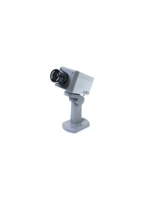 FINTA TELECAMERA MOTORIZZATA CON SENSORE E LED LAM