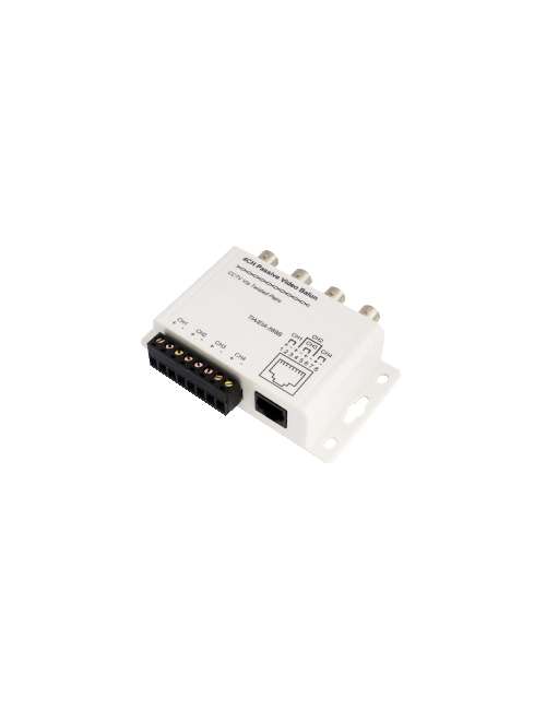 VIDEO BALUN 4 CH SPINA BNC-F PER TRASMISSIONE VIDE
