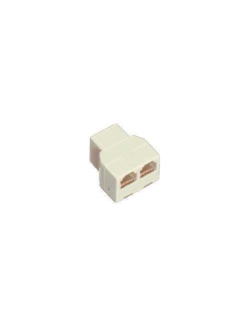 ADATTATORE TELEFONICO 1 PR. 2 PR. PLUG 6P4C