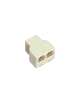 ADATTATORE TELEFONICO 1 PR. 2 PR. PLUG 6P4C