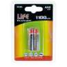 MINISTILO RICARICABILE 1100 MAH NI-MH BL 2PZ LIFE