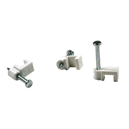 ISOLATORE FISSACAVO DIAM. 6-7 IN KIT 100PZ BIANCHE