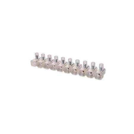 MORSETTI VOLANTI UNIPOLARE D.4 MM. 10 POLI FORBOX