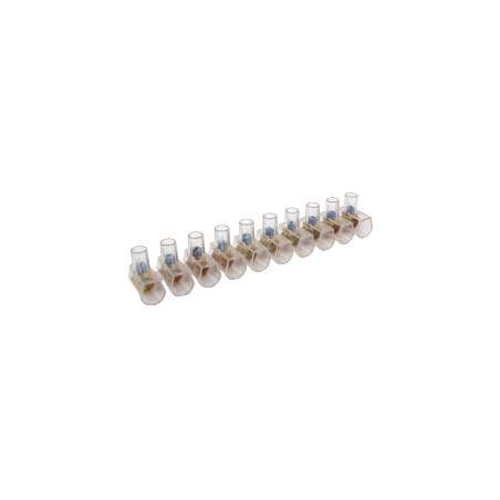 MORSETTI VOLANTI UNIPOLARE D.6 MM. 10 POLI FORBOX