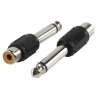 ADATTATORE DA SPINA JACK 6.3 MONO A PRESA RCA