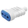 PRESA ELETTRICA 16A 2P+T BIVALENTE BIANCA GEWISS