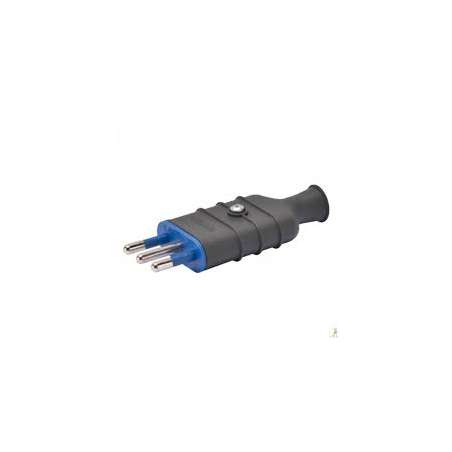 SPINA ELETTRICA 10A 2P+T NERA GEWISS