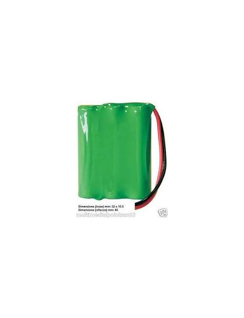 BATTERIA X CORDLESS 2,4V 300MAH 2 FILI 2/3AA