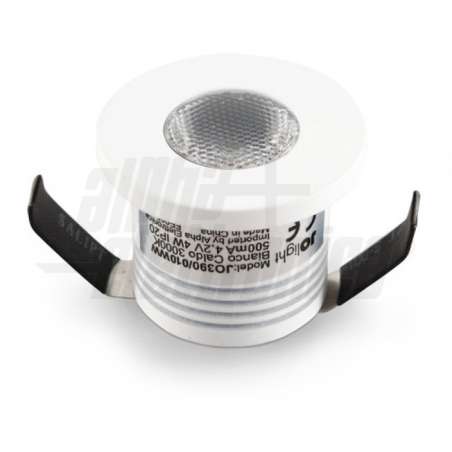 FARETTO LED DA INCASSO 2,5W 500MA LUCE CALDA