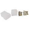 KIT BLOCCHETTI FASTON 4 POLI SPINA-PRESA + FASTON