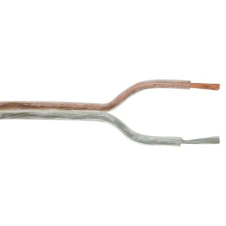 CAVO PIATTINA TRASPARENTE 2X0.75MM PREZZO PER 1 MT
