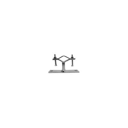 STAFFA PER PALO ANTENNA TV TPE A MURO 5 CM.