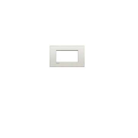 PLACCA LIVING LIGHT 4 POSTI BIANCO PURO